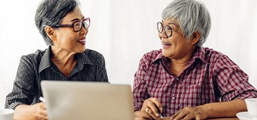 Asian Women Computer 365X170