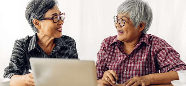 Asian Women Computer 365X170